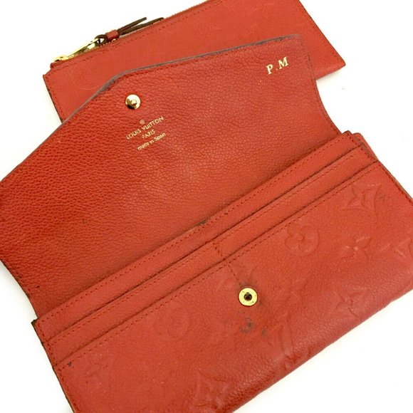 Louis Vuitton Monogram Empreinte Portefeiulle Sarah Wallet - Picture 5 of 8